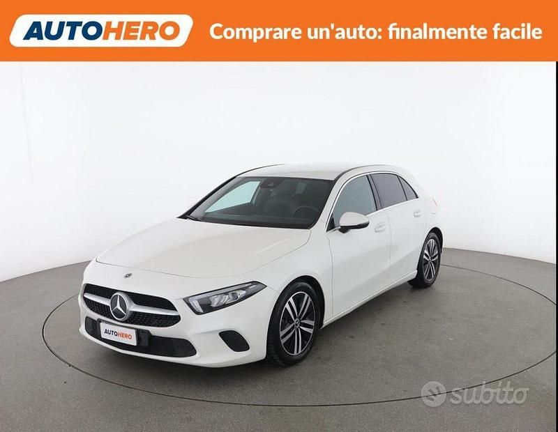 Usata Mercedes A180 115 CV (84 kW) 2020 Bianco Berlina