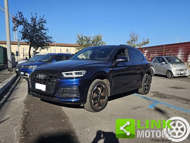 Usata Audi Q5 S-line plus 190 CV (139 kW) 2019 Blu SUV