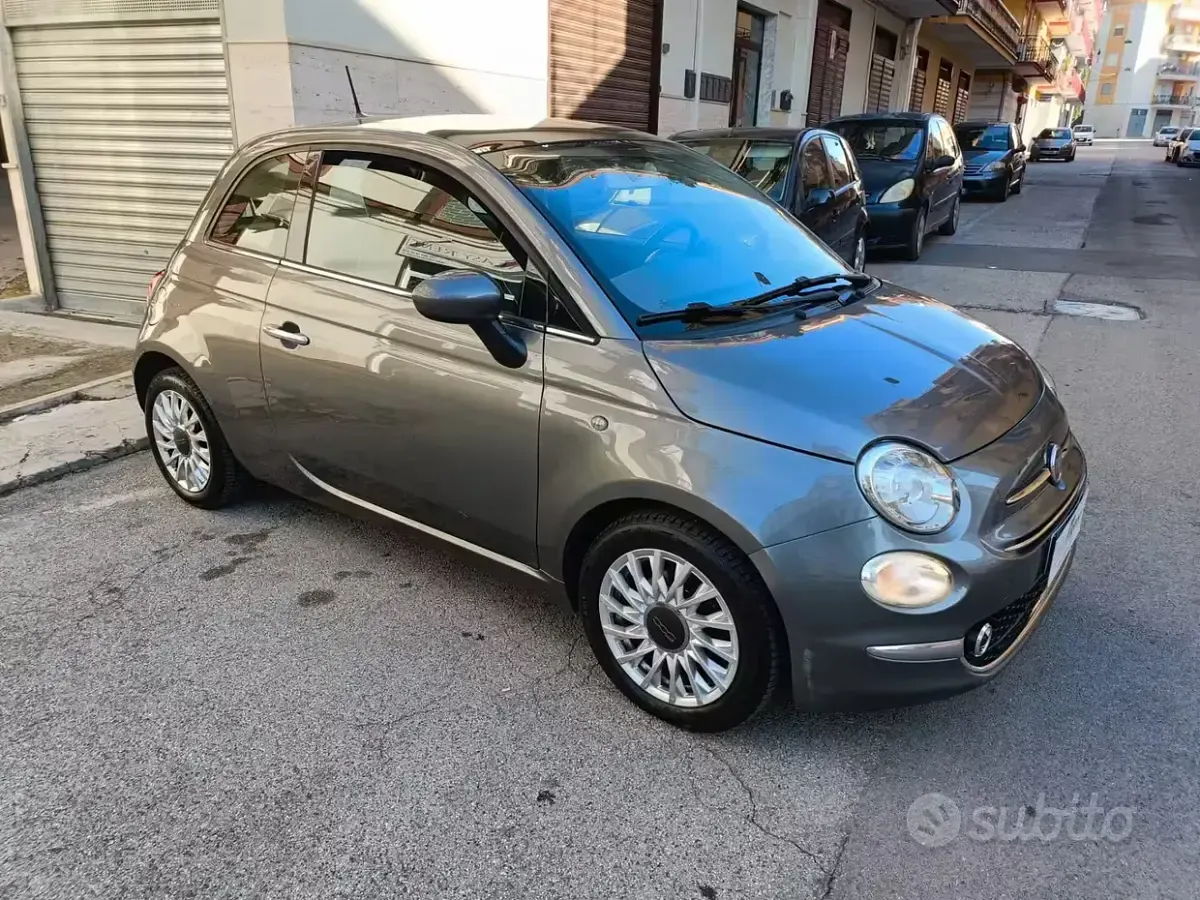 Usata Fiat 500 Lounge 95 CV (69 kW) 2016 Grigio Utilitaria
