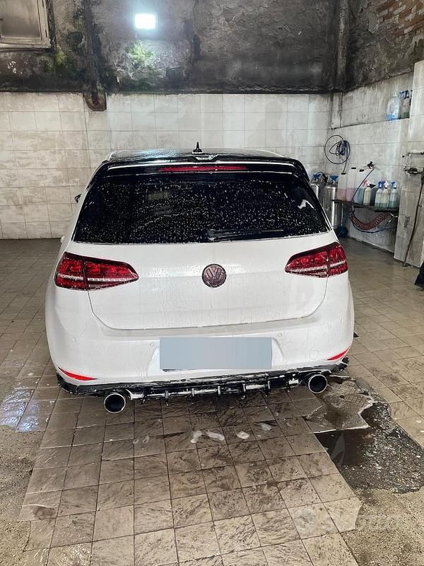 Usata VW Golf VII GTI 220 CV (161 kW) 2013 Bianco Berlina