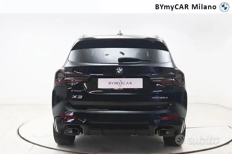 Usata BMW X3 M Sport 190 CV (139 kW) 2023 Nero SUV