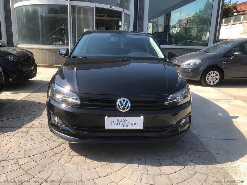 Usata VW Polo Trendline 65 CV (47 kW) 2019 Nero Berlina