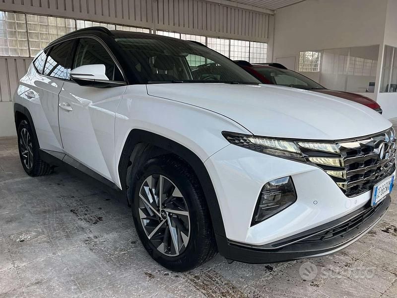 Usata Hyundai Tucson 116 CV (85 kW) 2021 Bianco SUV