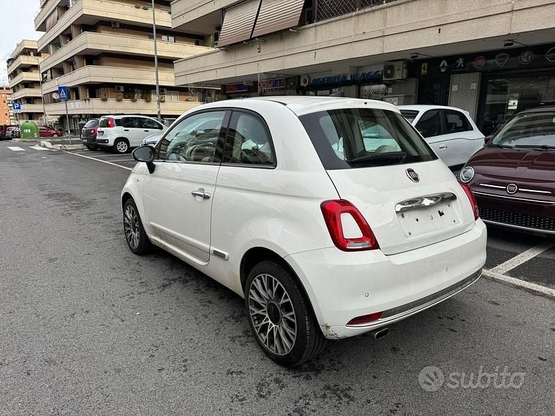 Usata Fiat 500 Lounge 69 CV (50 kW) 2019 Bianco Coupé