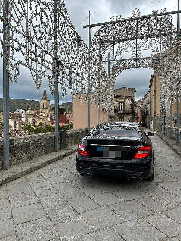 Usata Mercedes C250 2012 Nero Coupé