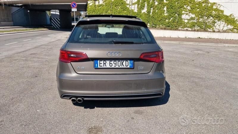 Usata Audi A3 S-Line 2013 Marrone Berlina