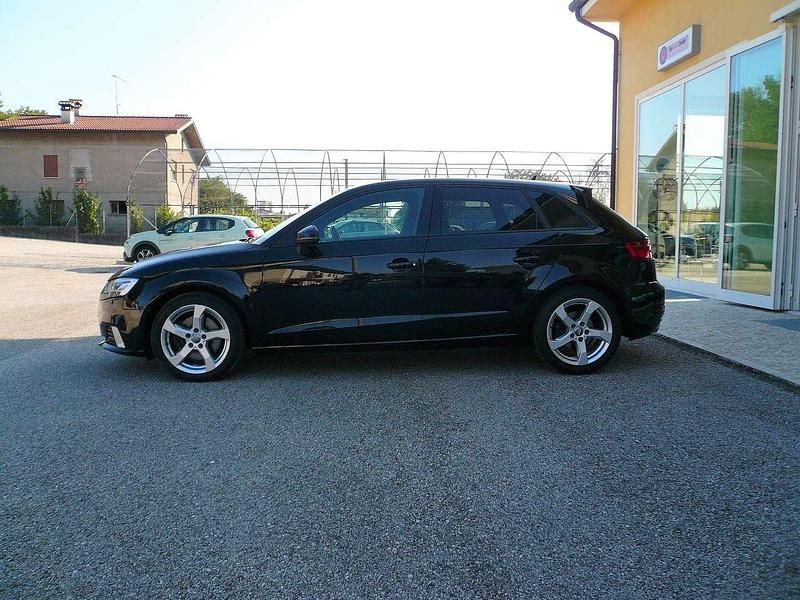 Usata Audi A3 Sport 184 CV (135 kW) 2018 Nero Berlina