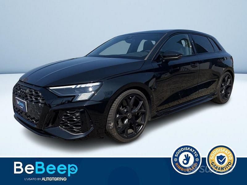 Nero Usata 2023 Audi RS3 Ambiente Tre volumi | 48.900 € (Super prezzo) - Immagine 1/3
