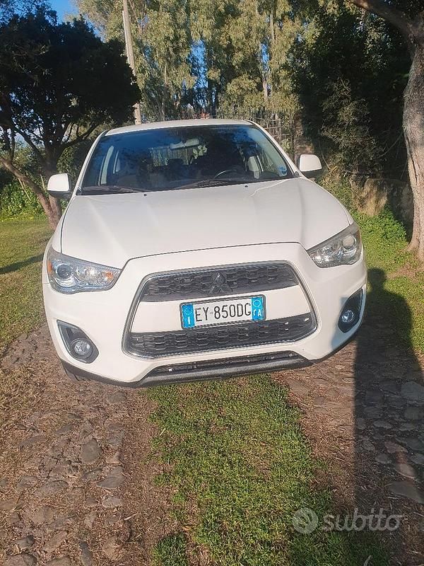 Usata Mitsubishi ASX 115 CV (84 kW) 2015 Bianco SUV
