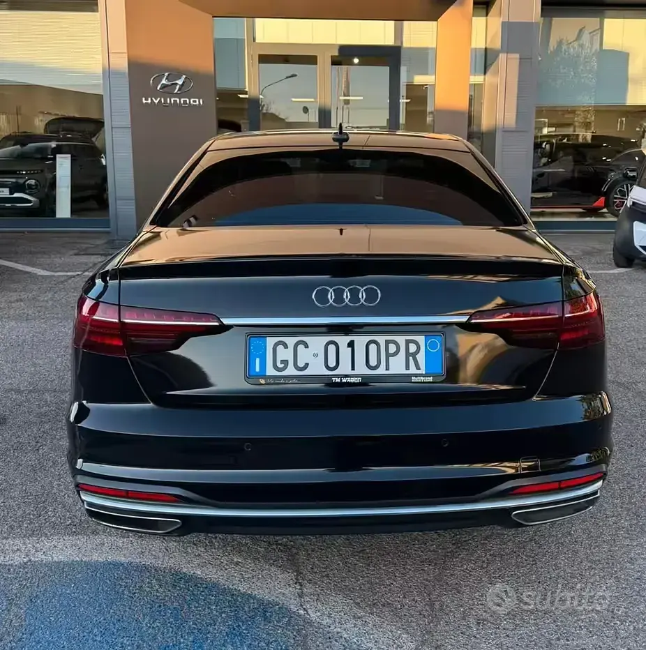 Usata Audi A4 163 CV (119 kW) 2020 Nero Berlina