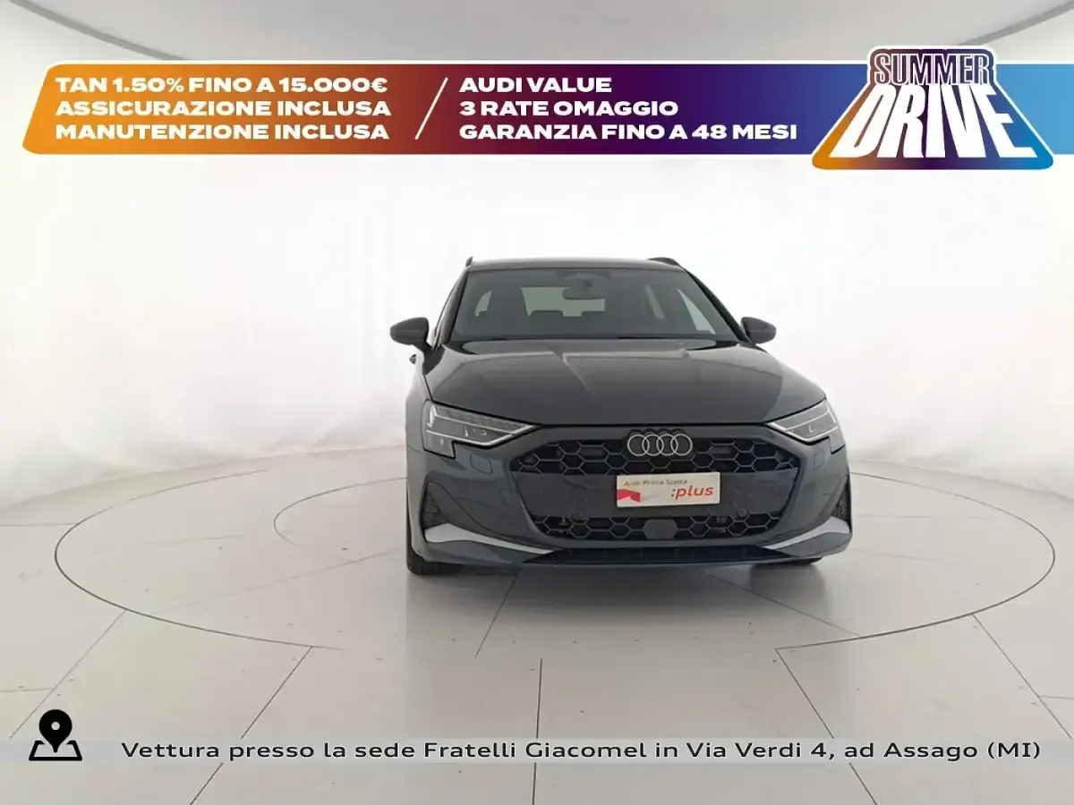 Usata Audi A3 Advanced Plus 204 CV (150 kW) 2025 Grigio manhattan metallizzato Berlina