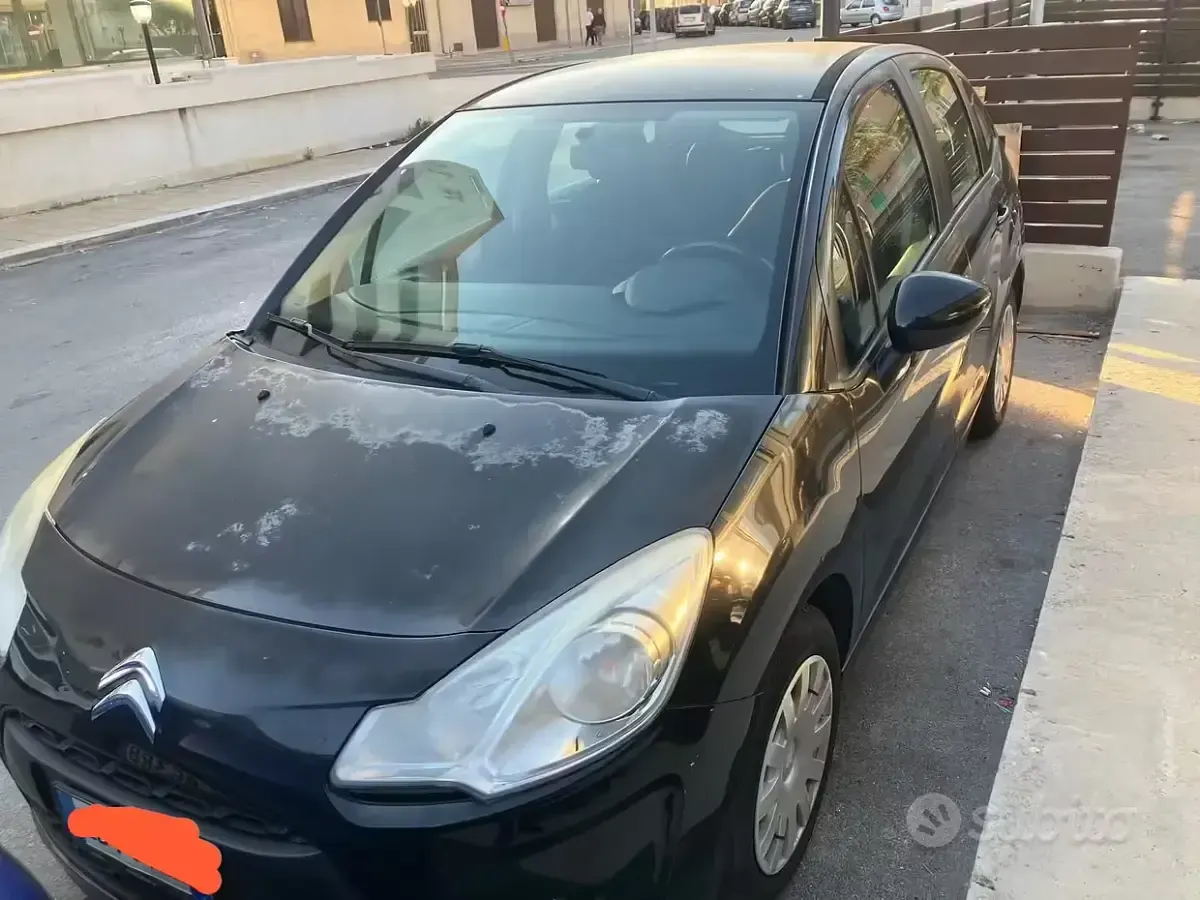 Usata Citroën C3 60 CV (44 kW) 2010 Nero Utilitaria
