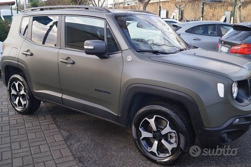 Usata Jeep Renegade Trailhawk 241 CV (177 kW) 2021 Verde SUV