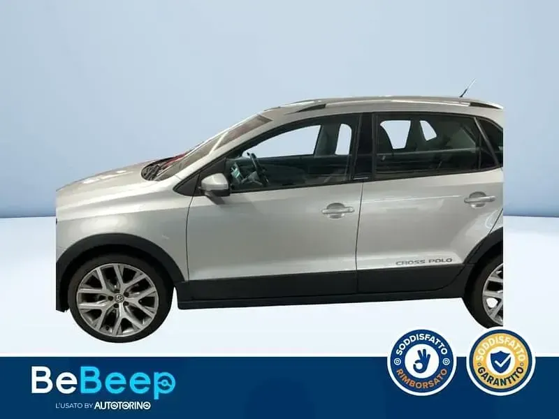Usata VW Polo Cross 90 CV (66 kW) 2017 Grigio metallizzato Utilitaria