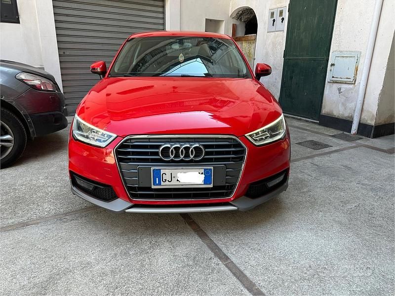Usata Audi A1 Sport 95 CV (69 kW) 2015 Rosso Berlina