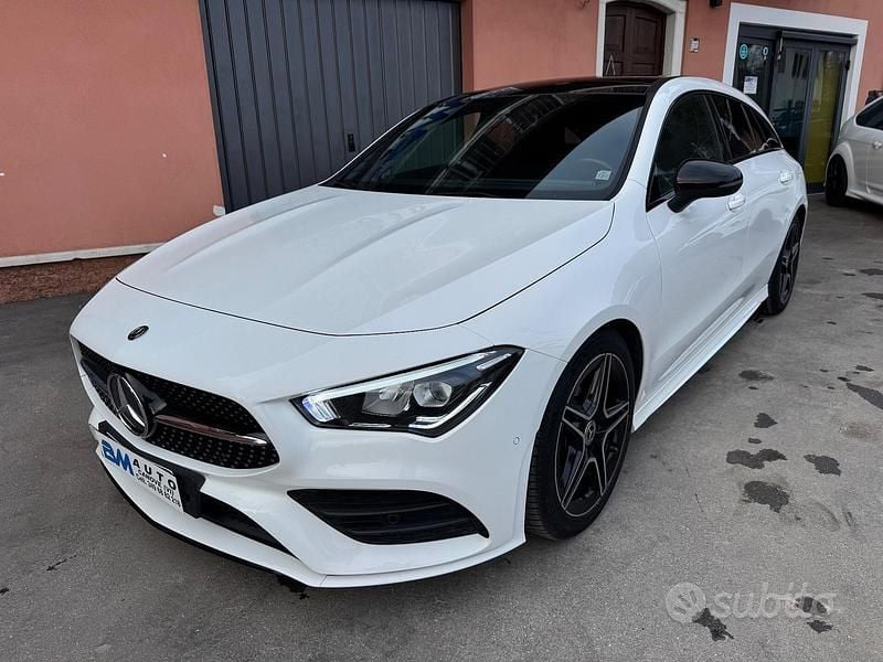 Usata Mercedes CLA200 Shooting Brake Premium 150 CV (110 kW) 2020 Bianco Station wagon