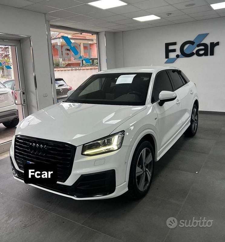Usata Audi Q2 S-Line 116 CV (85 kW) 2018 Bianco SUV