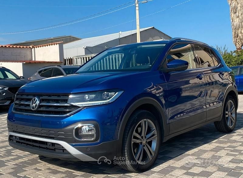 Blu Usata 2020 VW T-Cross Advance SUV | 16.900 € (Buon prezzo) - Immagine 1/4