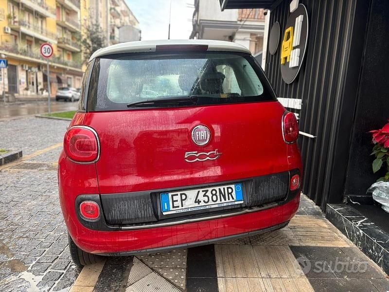 Usata Fiat 500L Pop Star 84 CV (61 kW) 2012 Rosso Monovolume