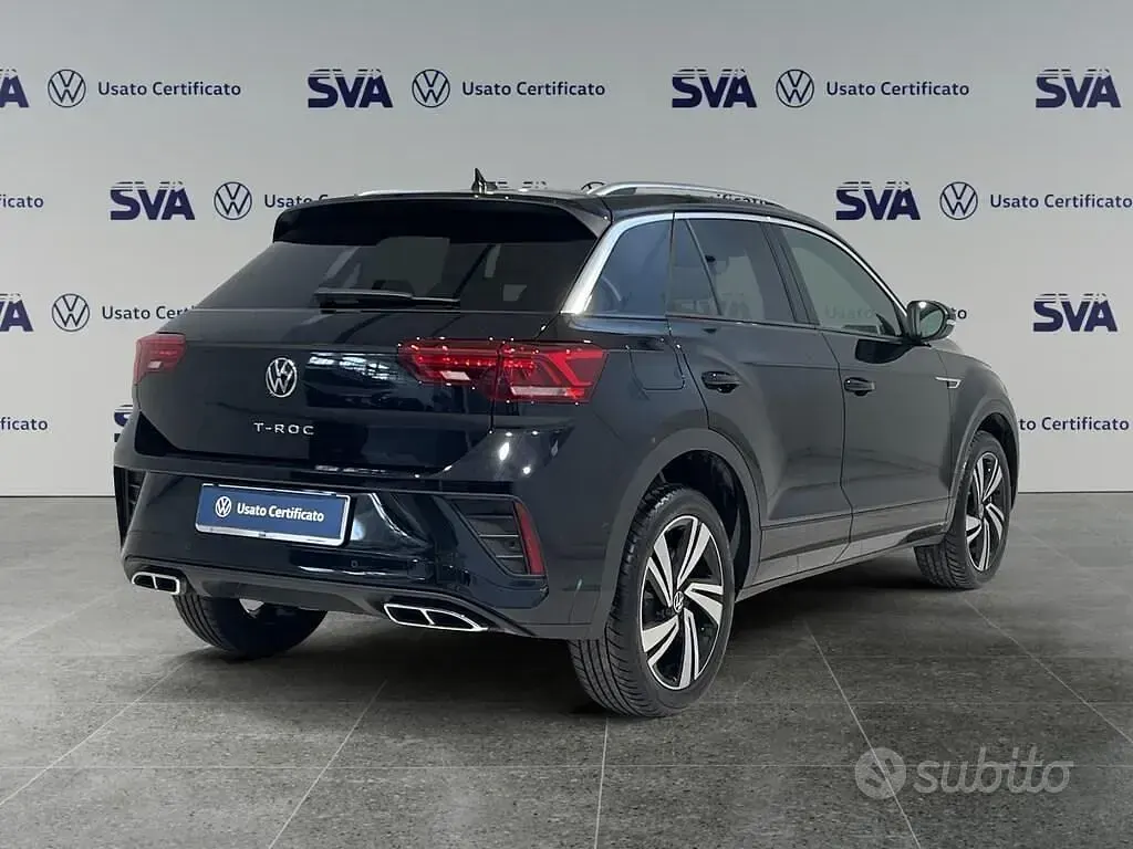 Usata VW T-Roc R-line Plus 116 CV (85 kW) 2025 Nero SUV
