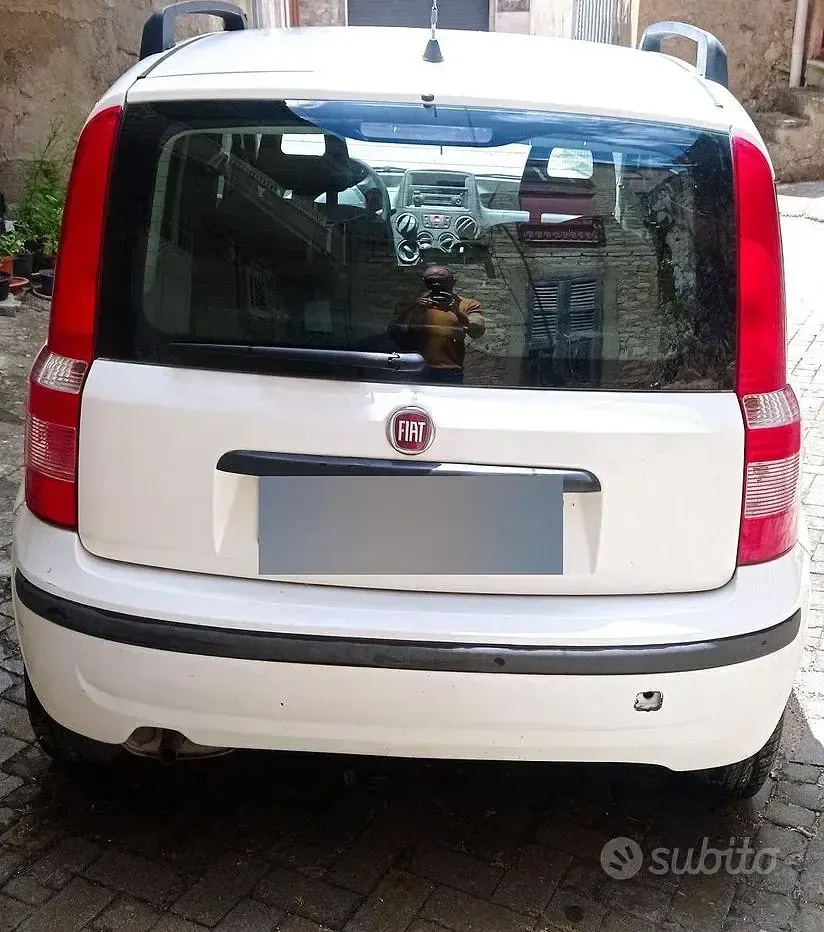 Usata Fiat Panda 69 CV (50 kW) 2013 Bianco Utilitaria