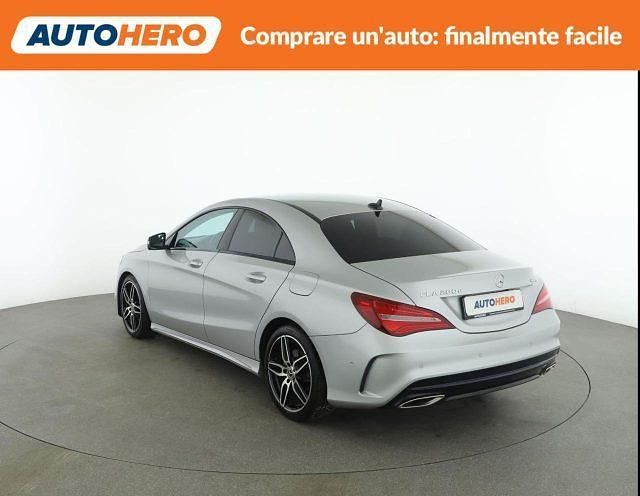 Usata Mercedes CLA200 Premium 136 CV (100 kW) 2018 Argento Berlina