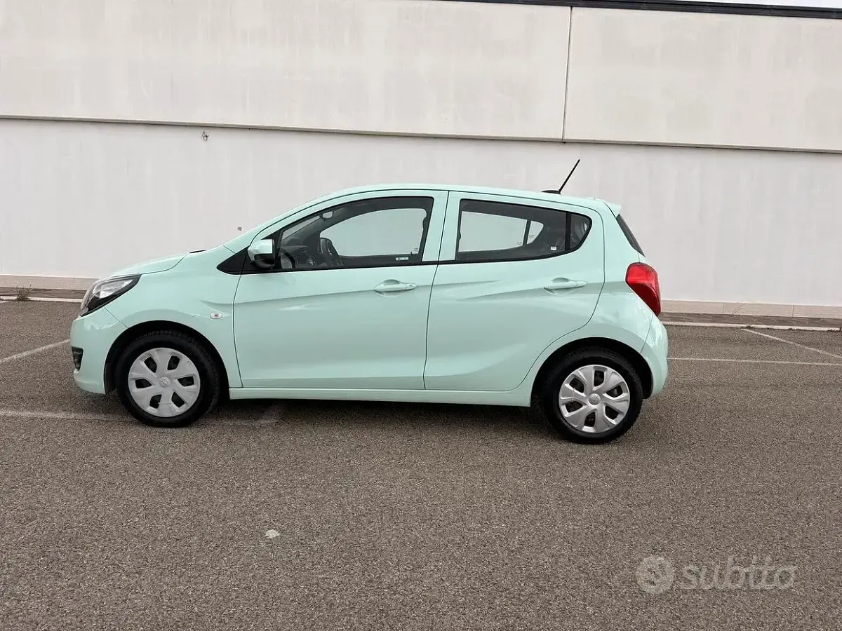 Usata Opel Karl 73 CV (53 kW) 2017 Verde Utilitaria