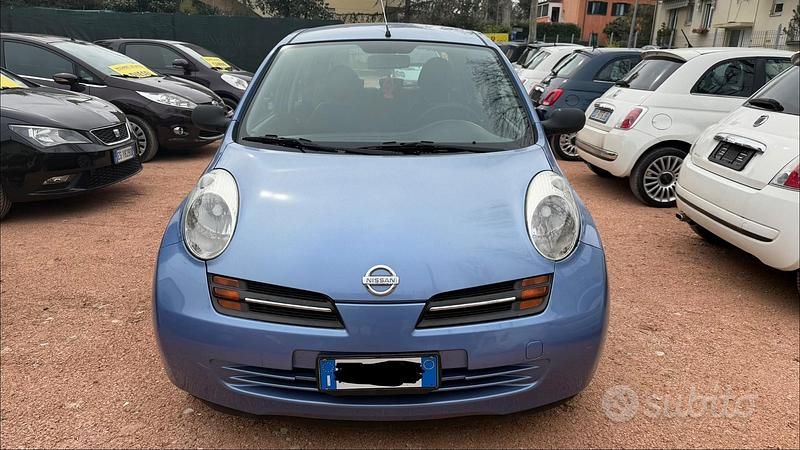 Usata Nissan Micra Visia 80 CV (58 kW) 2005 Blu Berlina