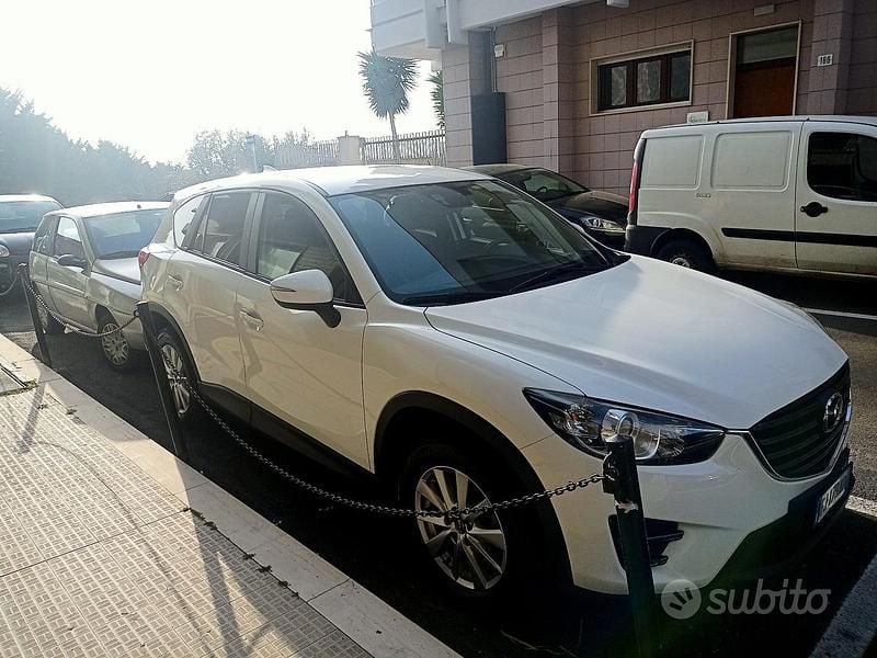 Usata Mazda CX-5 150 CV (110 kW) 2017 Bianco SUV