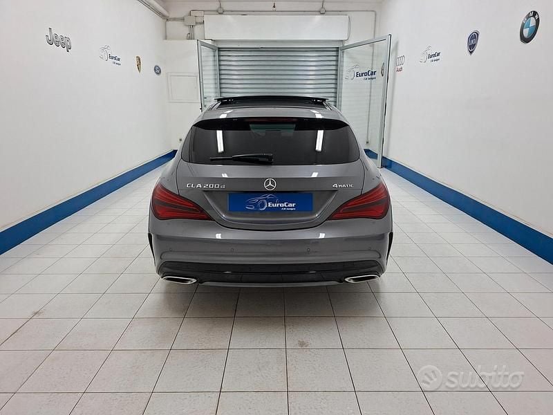 Usata Mercedes CLA200 Premium 136 CV (100 kW) 2018 Grigio Station wagon