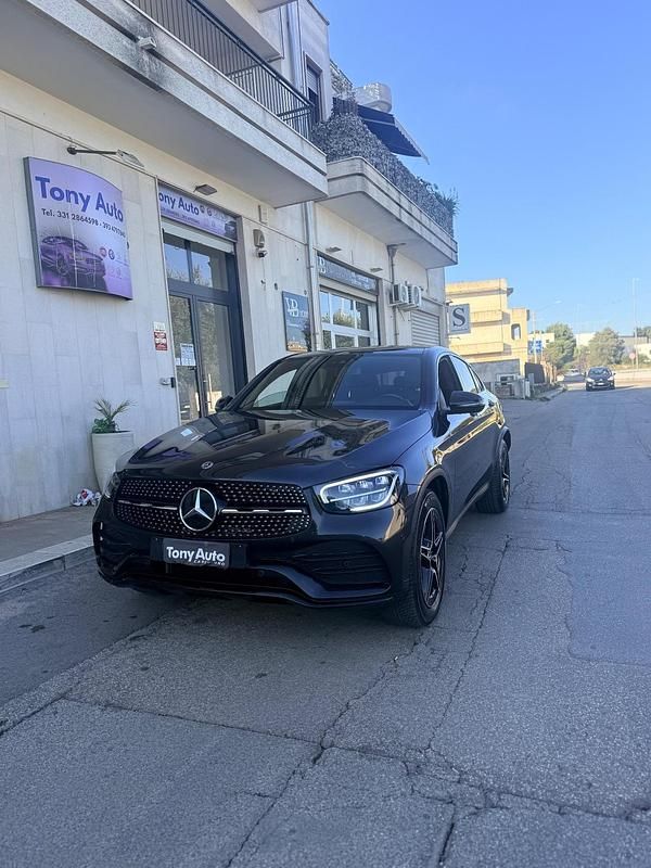 Usata Mercedes GLC300 Premium Plus 245 CV (180 kW) 2021 Grigio Coupé