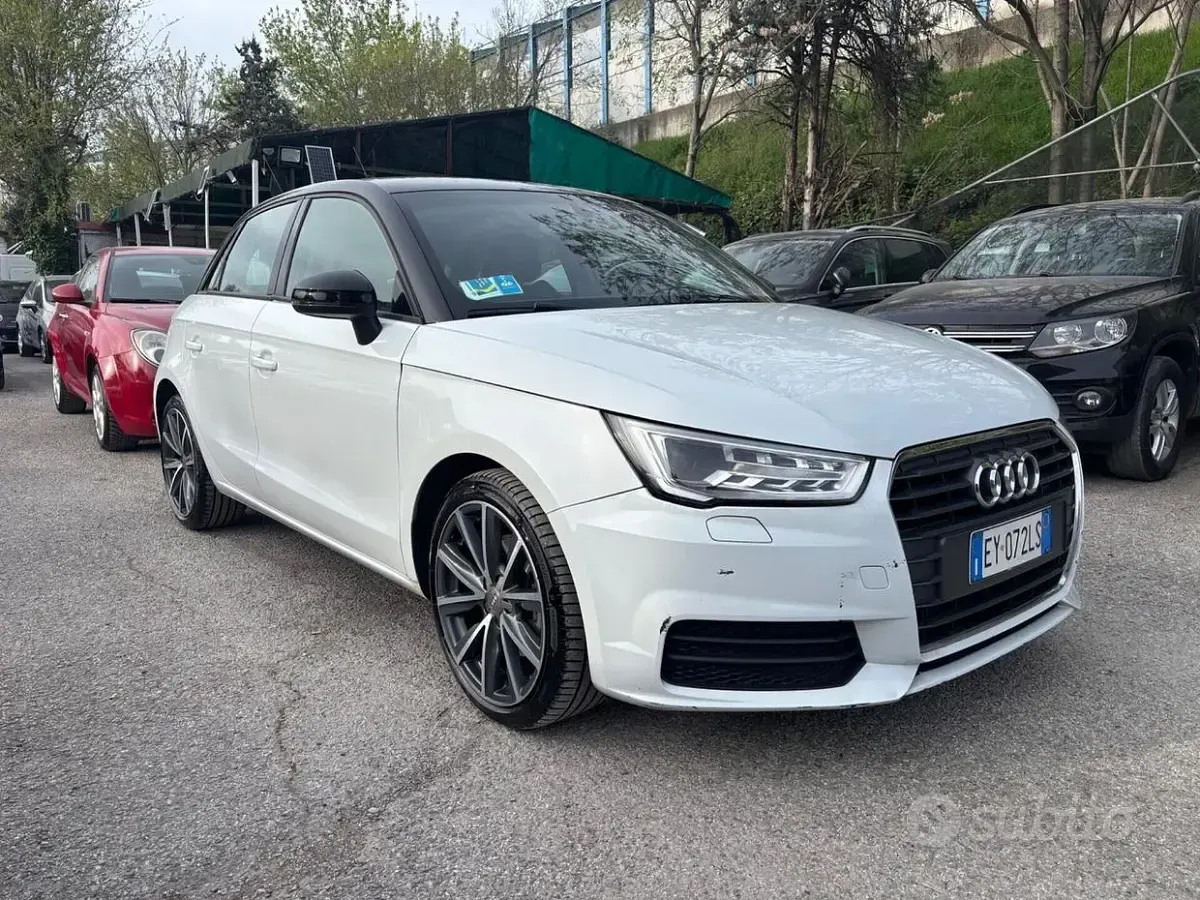 Usata Audi A1 116 CV (85 kW) 2015 Bianco Utilitaria