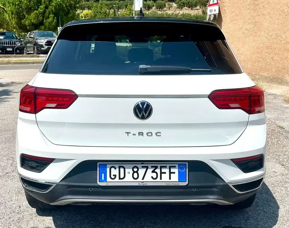 Usata VW T-Roc Style 150 CV (110 kW) 2021 Bianco SUV
