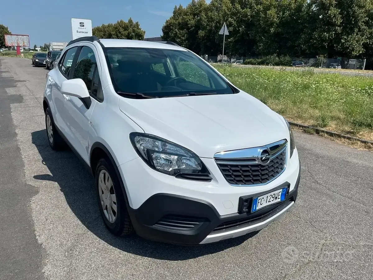 Usata Opel Mokka S 116 CV (85 kW) 2016 Bianco SUV