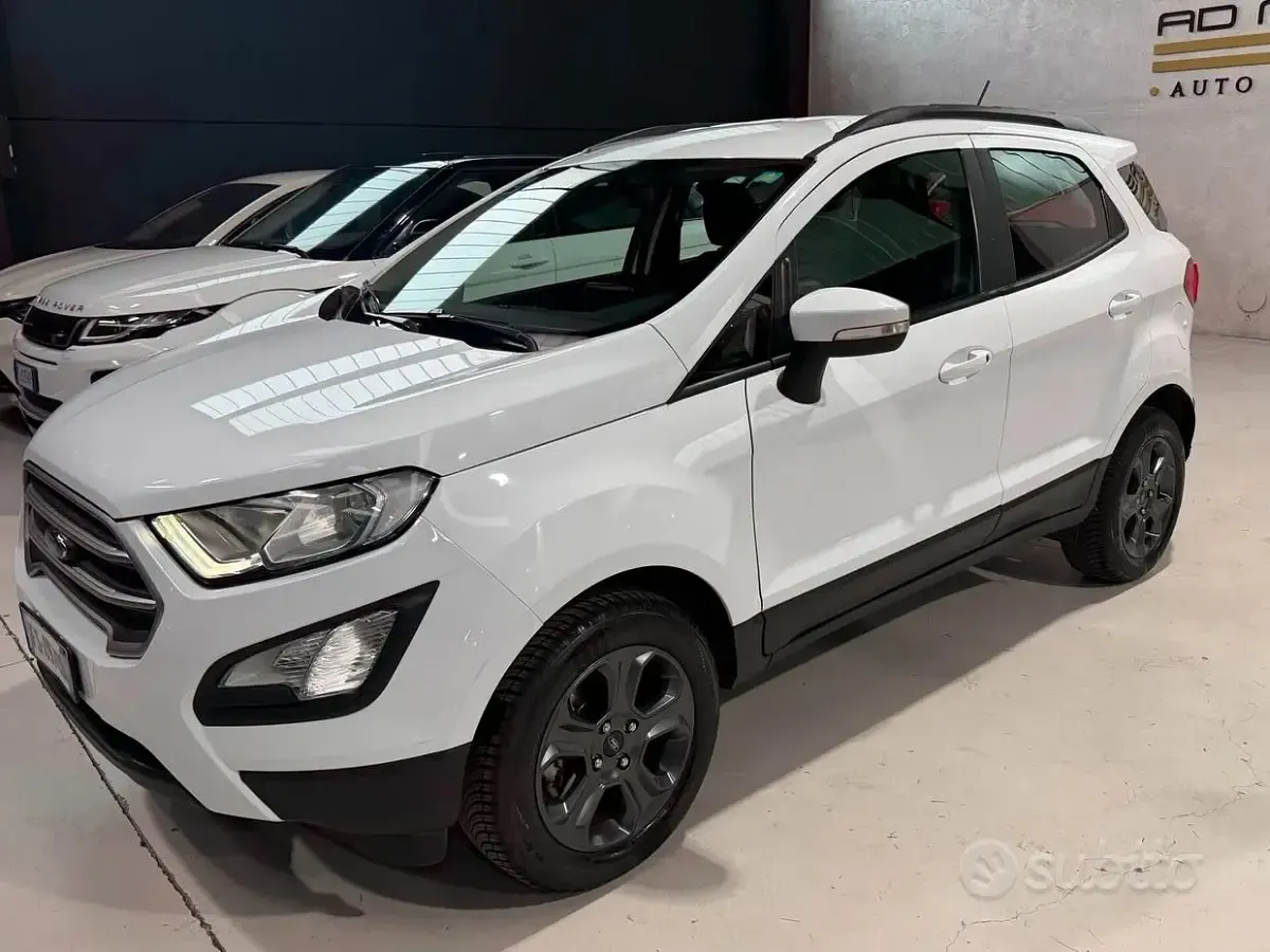 Usata Ford Ecosport Titanium 99 CV (72 kW) 2018 Bianco SUV