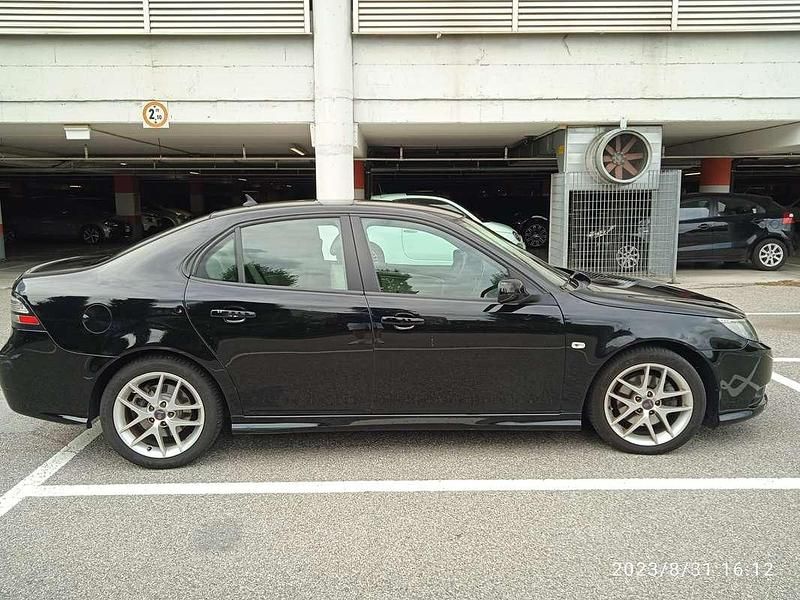 Usata Saab 9-3 Linear 179 CV (131 kW) 2009 Nero Berlina