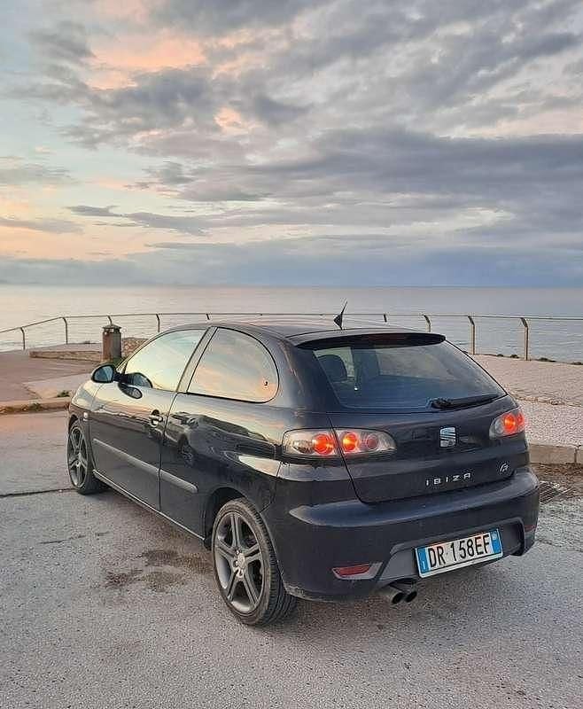 Usata Seat Ibiza FR 150 CV (110 kW) 2008 Nero Berlina
