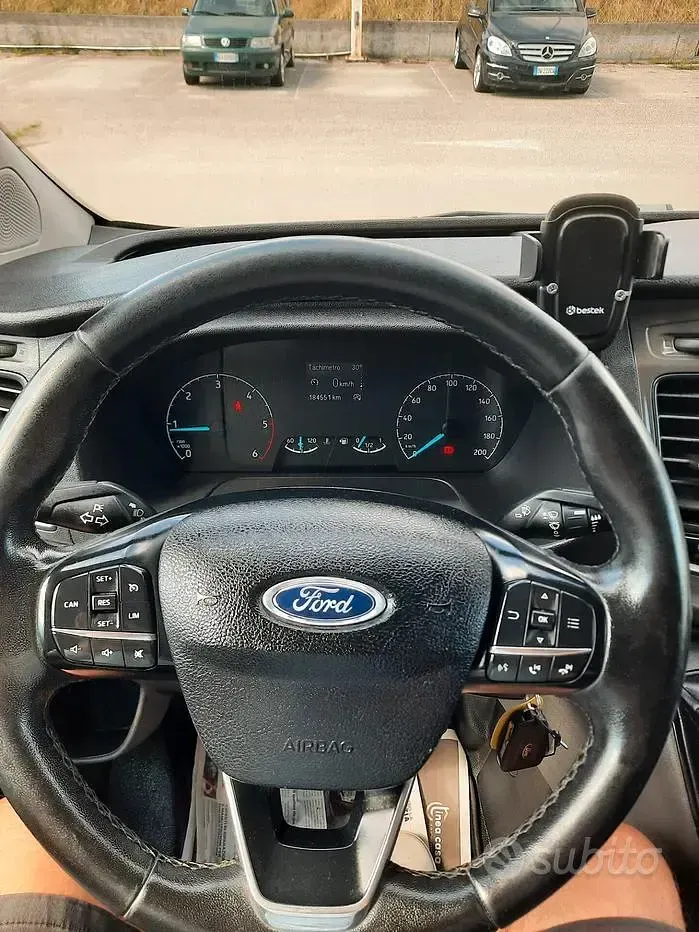 Usata Ford Transit Custom 131 CV (96 kW) 2019 Bianco Berlina