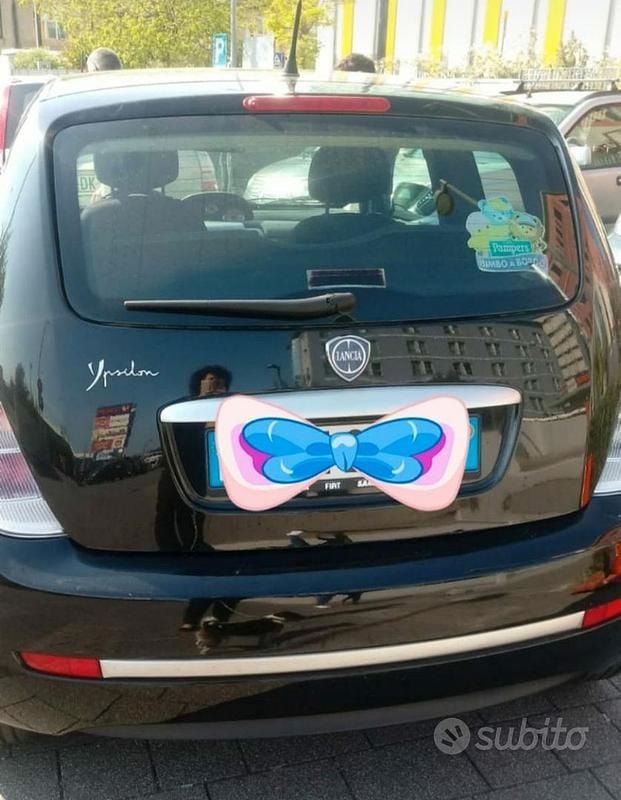 Usata Lancia Ypsilon 80 CV (58 kW) 2009 Nero Utilitaria