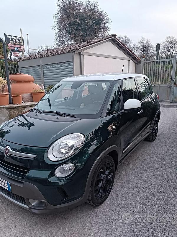 Usata Fiat 500L Trekking 120 CV (88 kW) 2017 Verde Monovolume