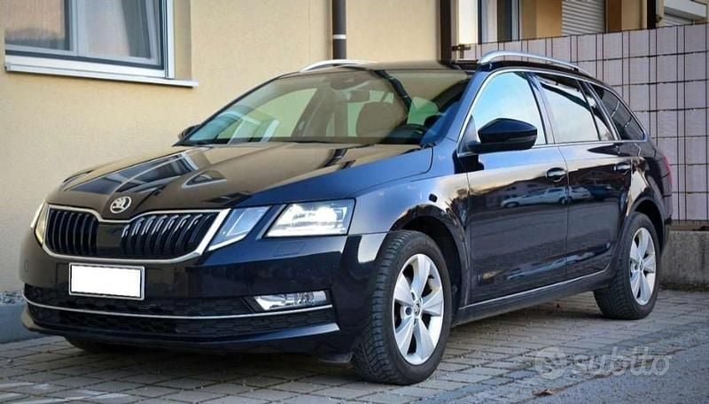 Usata Skoda Octavia 115 CV (84 kW) 2019 Nero Station wagon