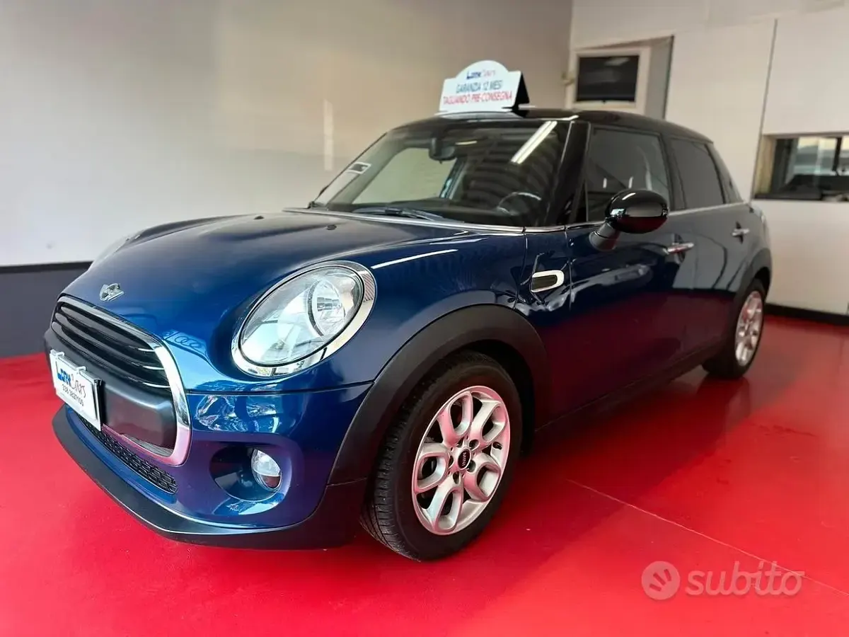 Usata Mini One D 95 CV (69 kW) 2016 Blu Utilitaria