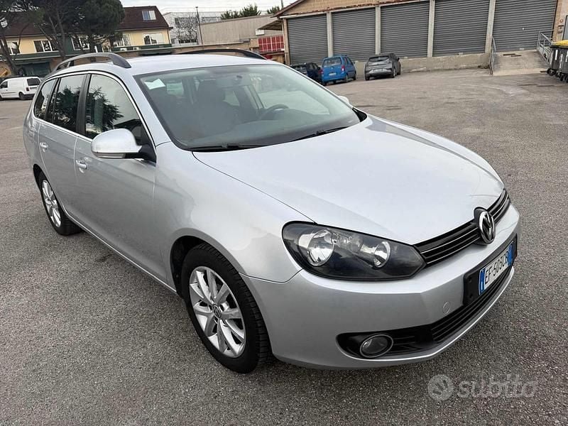 Usata VW Golf VI Highline 122 CV (89 kW) 2010 Grigio Utilitaria