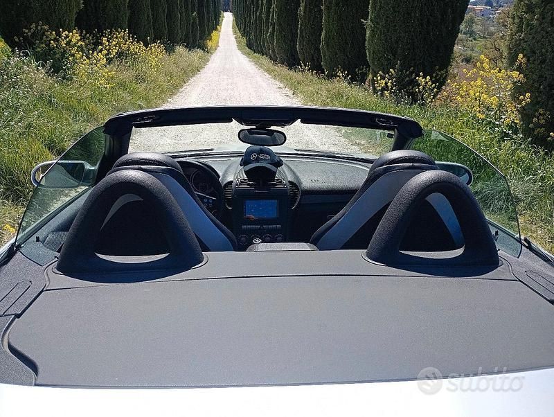 Usata Mercedes SLK200 Edition 163 CV (119 kW) 2007 Grigio Cabrio