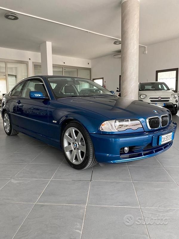 Usata BMW 320 170 CV (125 kW) 2002 Blu Coupé