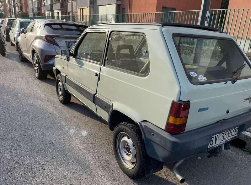 Usata Fiat Panda 4x4 50 CV (36 kW) 1987 Verde Utilitaria