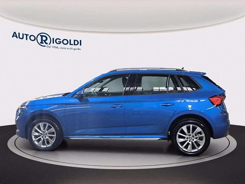 Usata Skoda Kamiq Style 110 CV (80 kW) 2023 Blu race metallizzato SUV