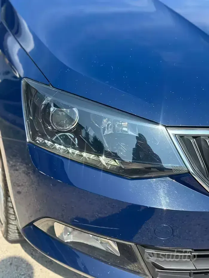 Usata Skoda Fabia Executive 75 CV (55 kW) 2016 Blu Berlina