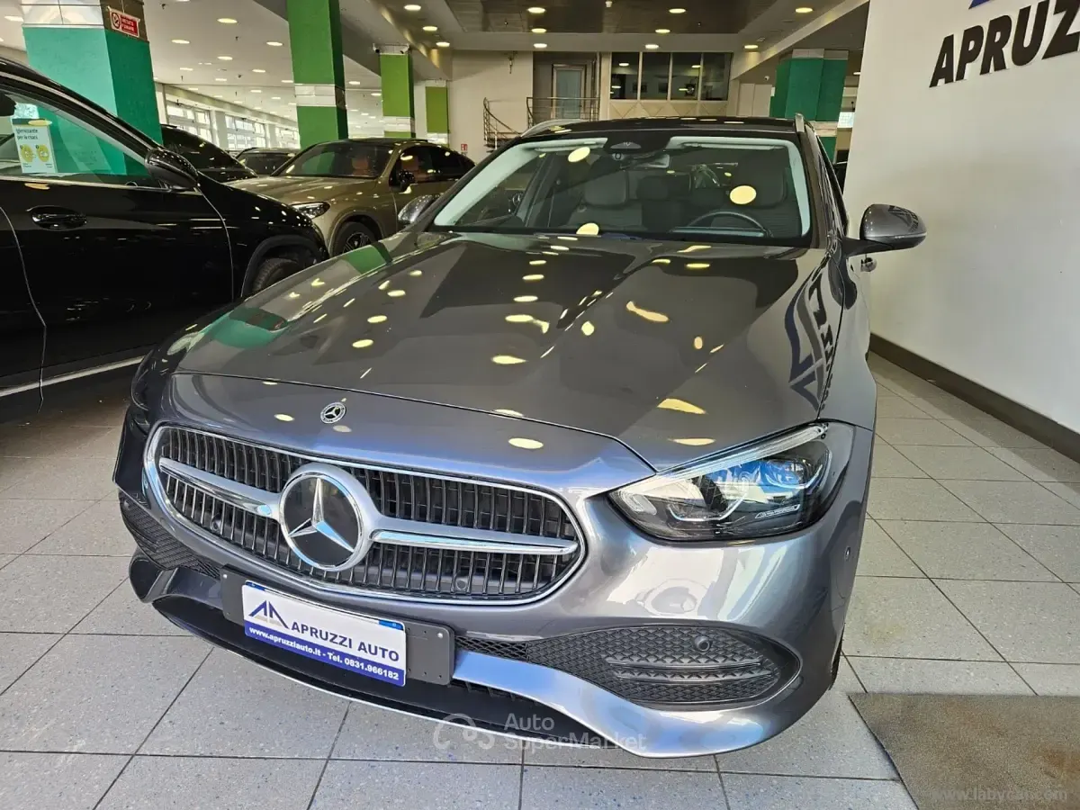 Usata Mercedes C200 Advanced 163 CV (119 kW) 2022 Gray Station wagon