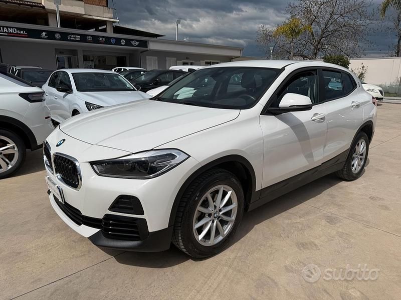 Usata BMW X2 Advantage 115 CV (84 kW) 2021 Bianco SUV